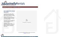 Desktop Screenshot of joejovinellyrentals.com